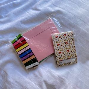 Sturdy Tiger Polaroid String & Clips Set with Polaroid Boarder Stickers